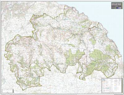 North York Moors National Park: National Park Planning Map