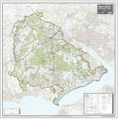 New Forest National Park: National Park Planning Map