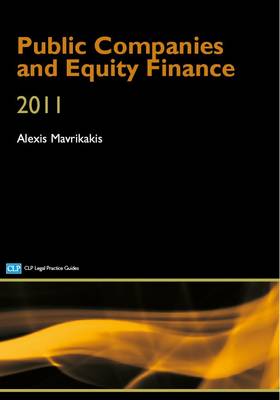 Public Companies and Equity Finance 2011th Revised edition