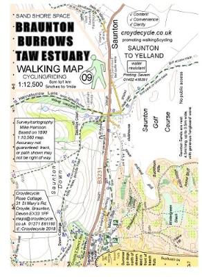 Braunton Burrows Taw Estuary Walking Map: Saunton to Yelland 2nd edition