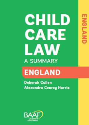 Child Care Law: England and Wales: A Summary of the Law in England and Wales 6th Revised edition