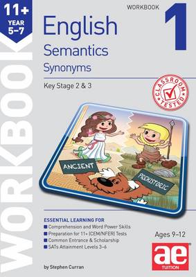 11plus Semantics Workbook 1 - Synonyms