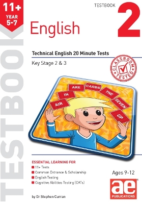 11plus English Year 5-7 Testbook 2