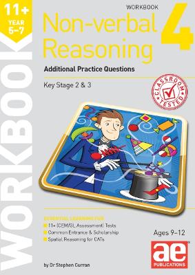 11plus Non-verbal Reasoning Year 5-7 Workbook 4: Additional Practice Questions
