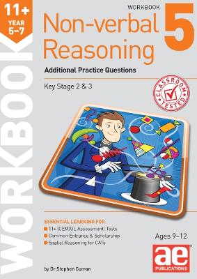 11plus Non-verbal Reasoning Year 5-7 Workbook 5: Additional Practice Questions