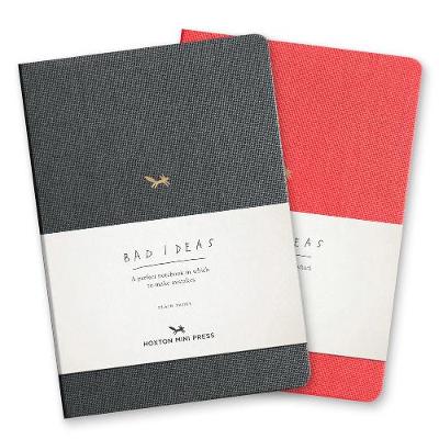 Notebook For Bad Ideas - Red/lined