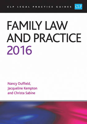 Family Law and Practice 2016 2016
