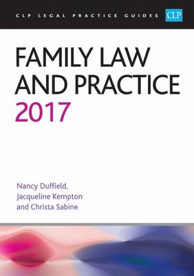 Family Law and Practice 2017 2017