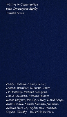 Writers in Conversation with Christopher Bigsby: Volume VII