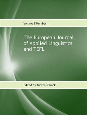 European Journal of Applied Linguistics and TEFL, 9