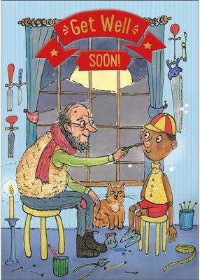 Pinocchio - Get Well Card-Book: 6 Card-Book Pack Illustrated edition