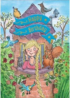 Rapunzel - Happy Birthday Card-Book: 6 Card-Book Pack Illustrated edition