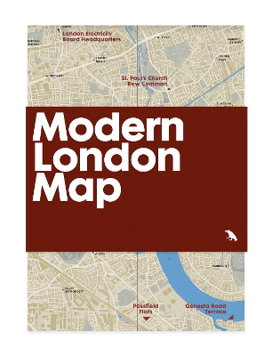 Modern London Map: Guide to Modern Architecture in London