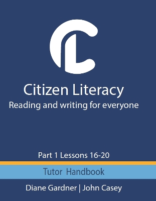 Citizen Literacy Tutor Handbook Part 1 Lessons 16  20
