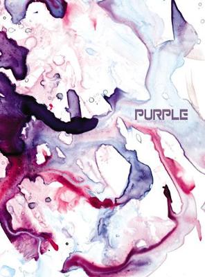 Purple: Large Blank Notebook
