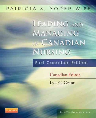 Leading and Managing in Canadian Nursing PAP/PSC CN