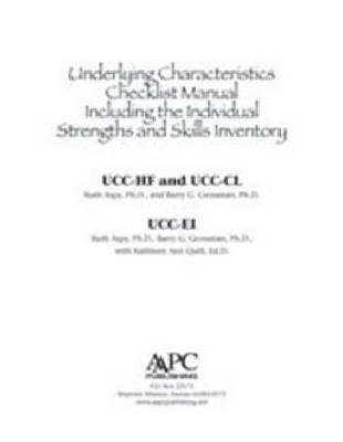 Underlying Characteristics Checklists (UCC) User Manual