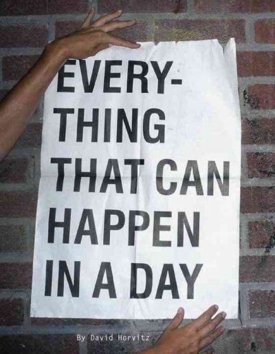 Everything That Can Happen in a Day