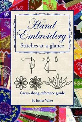 Hand Embroidery Stitches At-A-Glance