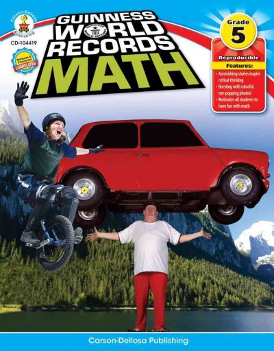 Guinness World Records(r) Math, Grade 5