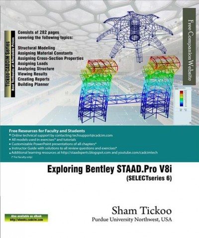 Exploring Bentley Staad.Pro V8i (Selectseries 6)