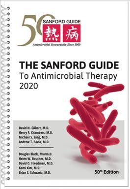 The Sanford Guide to Antimicrobial Therapy 2020: 50 Years 1969-2019 SPI