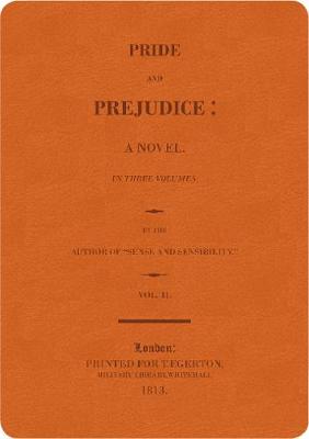 Pride and Prejudice: Orange Lined Journal