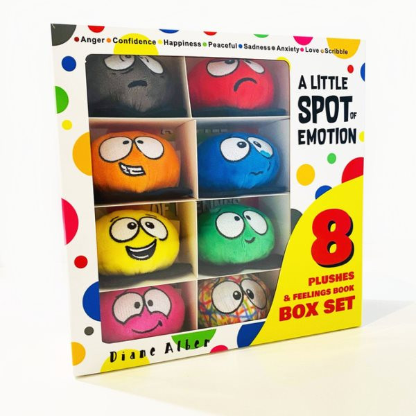 Little Spot of Emotion 8 Plush Toys with Feelings Book Box Set