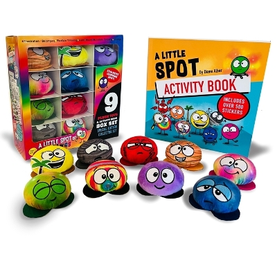 Little Spot of Feelings 9 Plush Toys with Activity Book Box Set