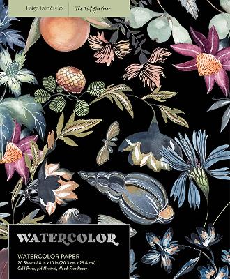 Watercolor Notepad: 20 sheets / 40 pages of Watercolor Paper, 8x10 in, 200 GSM, (Bleed-proof  Framing Water Color Paper)