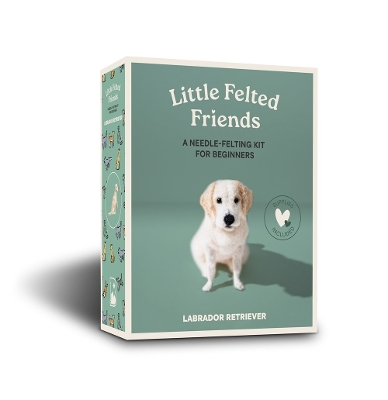 Little Felted Friends: Labrador Retriever: Dog Needle-Felting Beginner Kits with Needles, Wool, Supplies, and  Instructions