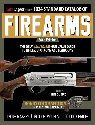2024 Standard Catalog of Firearms 34th New edition
