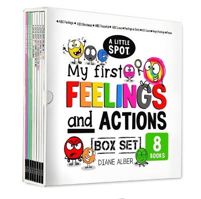 Little Spot My First (Toddler, Preschool and Kindergarten) Feelings and  Actions Box Set (ABCs of Feelings, ABCs of Kindness, ABCs of Peaceful, ABCs ... in Colors, 123 Count Spots, Angry Feelings)