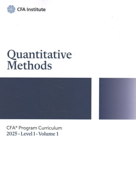 2025 CFA Program Curriculum Level I Box Set