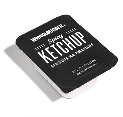 Whataburger Spicy Ketchup Puzzle: 500-Piece Puzzle