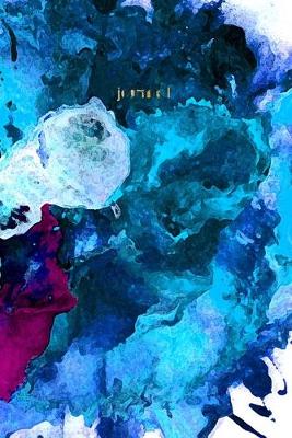 Journal: Watercolor Notebook: 175-Page College-Ruled Watercolor Notebook and Journal