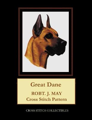 Great Dane: Robt. J. May Cross Stitch Pattern Large type / large print edition