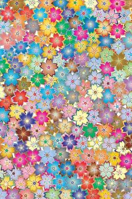 Journal: Bright Floral Design Cover - Blank Journal / Sketch / Drawing Book - 6 X 9  Paper - Unlined Notebook / Journal - 100 Pages