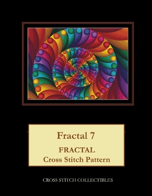 Fractal 7: Fractal Cross Stitch Pattern Large type / large print edition