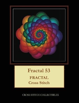 Fractal 53: Fractal Cross Stitch Pattern Large type / large print edition