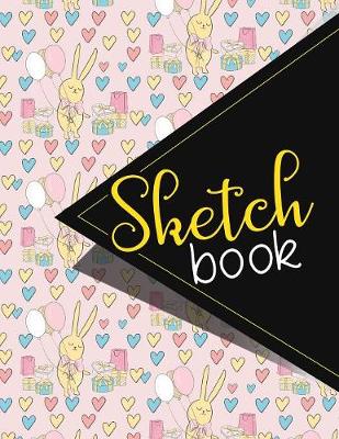 Sketchbook: Sketch Book, Custom Sketch Book Cover, Paper Sketchbook, Sketch Pad Adults,  Travel Journal Sketch Book, Cute Birthday Cover. 8.5 x 11