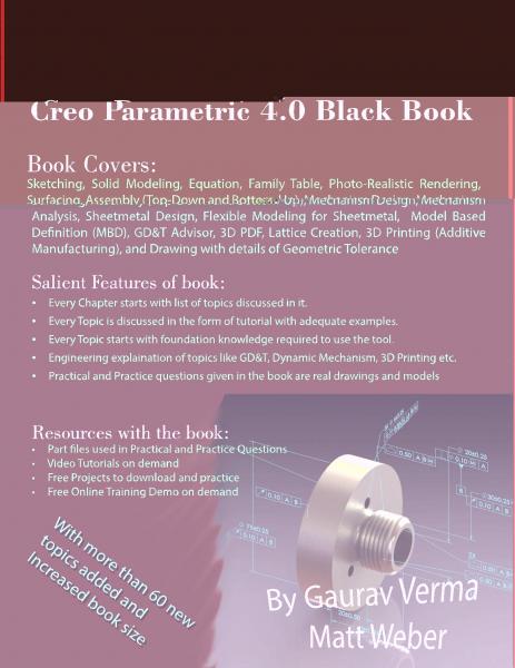 Creo Parametric 4.0 Black Book
