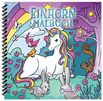 Einhorn Malbuch: Für Kinder im Alter von 4-8 Jahren