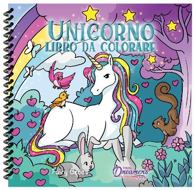 Unicorno libro da colorare: Per bambini dai 4 agli 8 anni