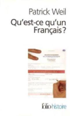 Qu'est-Ce Qu'un Francais?