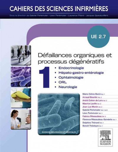 DÃ©faillances organiques et processus dÃ©gÃ©nÃ©ratifs - Volume 1: UE 2.7