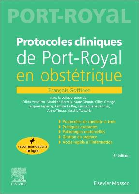 Protocoles cliniques de Port-royal en obstÃ©trique