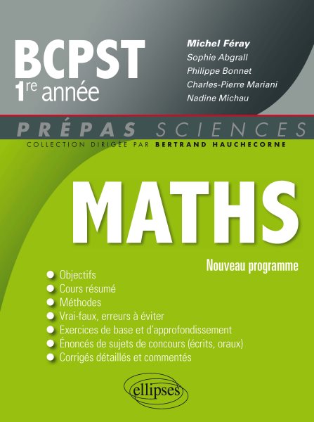 MathÃ©matiques BCPST-1 programme 2013