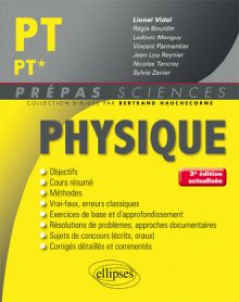 Physique PT/PT* - 3e Ã©dition actualisÃ©e