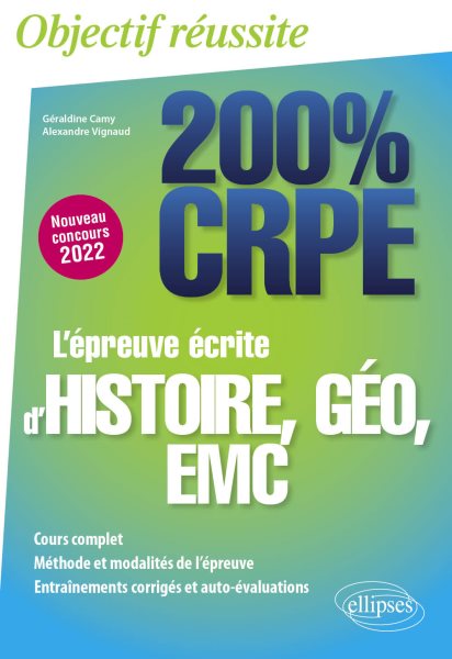 L''Ã©preuve Ã©crite d''histoire, gÃ©ographie, EMC - CRPE Nouveau concours 2022